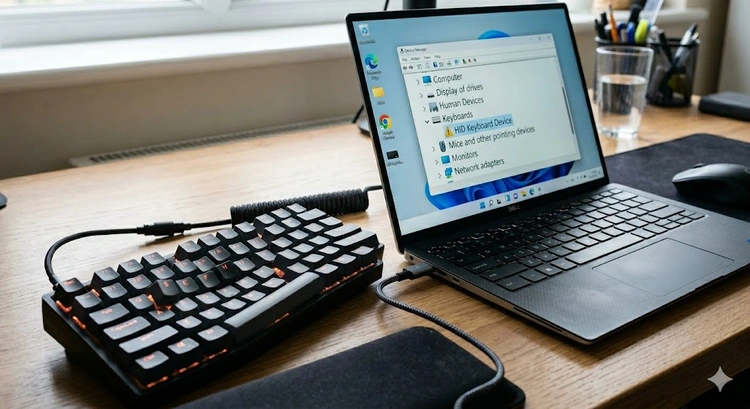 keyboard not typing correctly windows fix — troubleshooting keyboard input issues on a Windows desktop