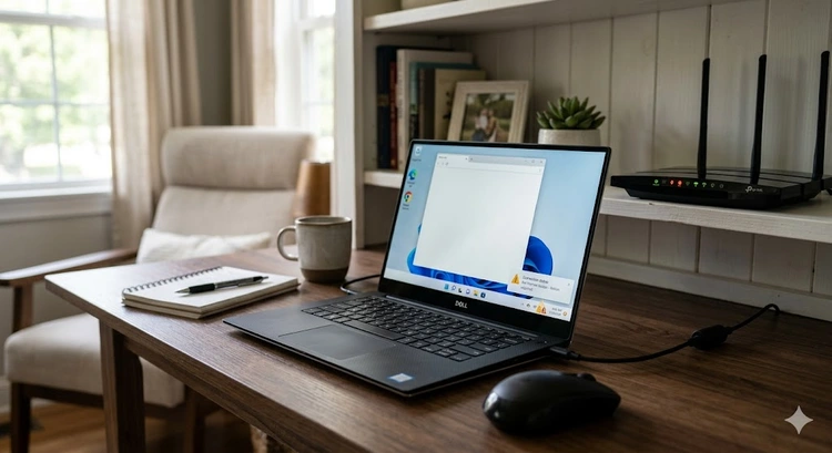 WiFi keeps disconnecting Windows fix — network adapter settings on a Windows laptop