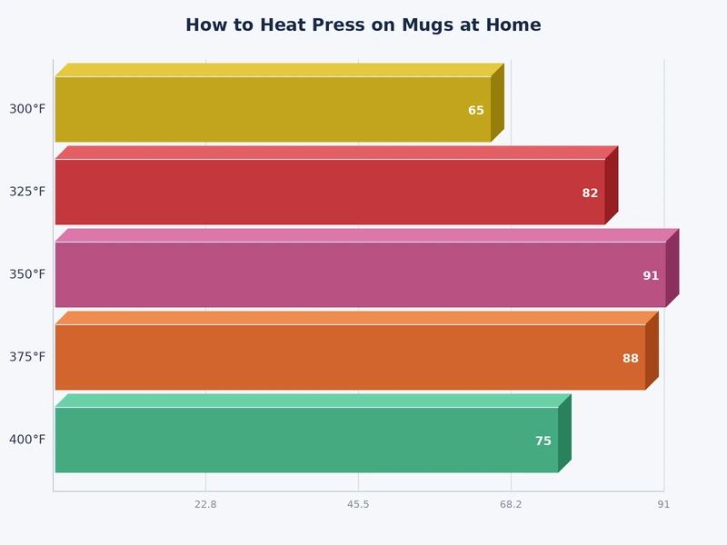 heat press mug temperature time and pressure settings chart for ceramic stainless and enamel mugs