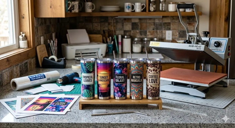 How to Make Sublimation Tumblers at Home