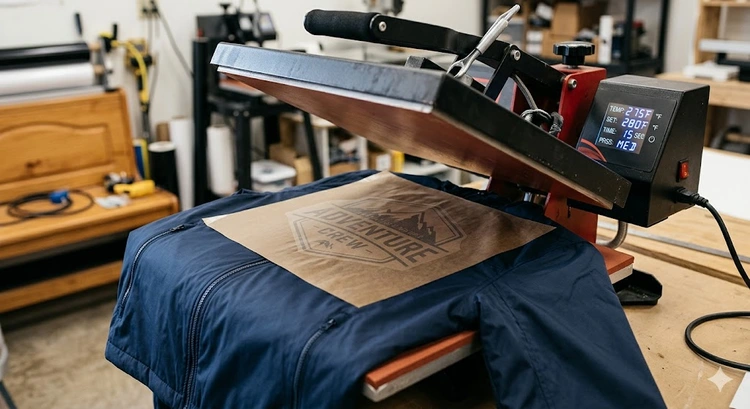 How to Press Vinyl on Nylon Fabric Without Damage