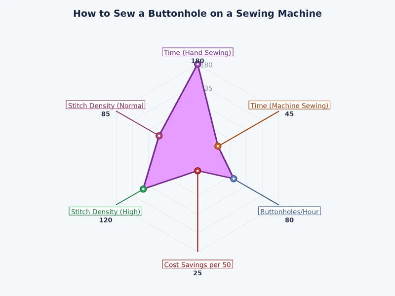 comparison chart of sewing machine buttonhole types by fabric weight application and stitch width