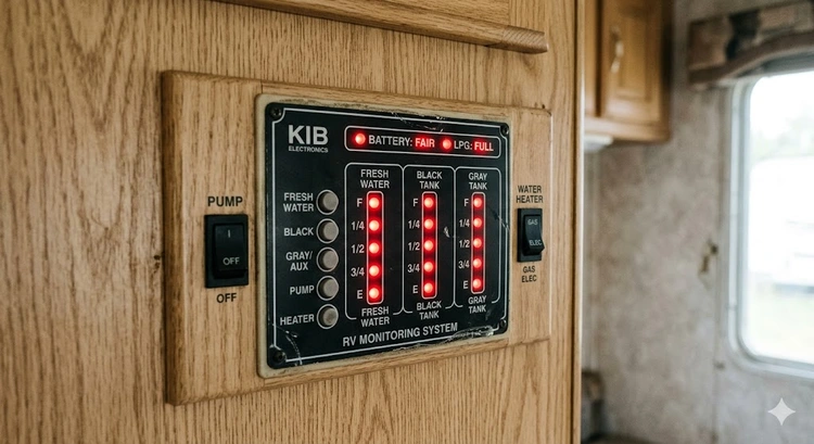 rv leveling blocks vs stabilizer jacks setup at a campsite