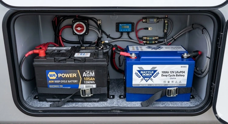 RV Lithium Battery vs AGM: Which Should You Buy?