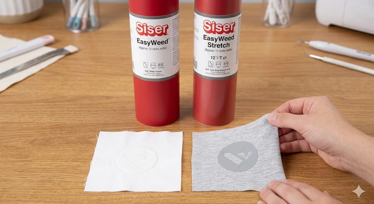Siser EasyWeed vs Siser Stretch HTV: Which Should You Use?