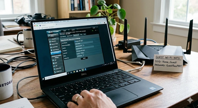 How to update device drivers in Windows using Device Manager on a laptop screen