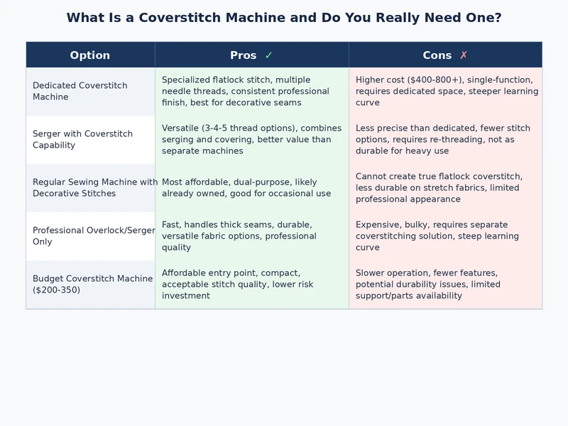coverstitch machine stitch comparison showing double and triple coverstitch on jersey fabric samples