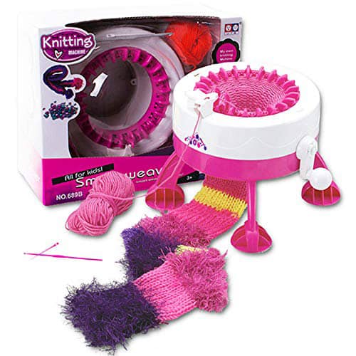 Liberty-Imports-Girls-Crafts-Smart-Weaver-Knitting-Machine Liberty Imports Girls Crafts Smart Weaver Knitting Machine