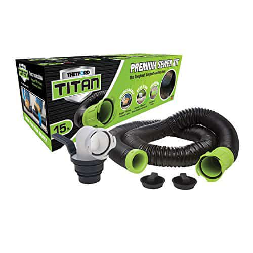 TITAN-17853-15ft-15-Foot-Premium-RV-Sewer-Hose-Kit TITAN 17853 15ft 15-Foot Premium RV Sewer Hose Kit