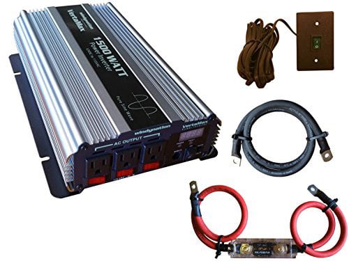 VertaMax Pure SINE Wave 1500 Watt 12V Power Inverter